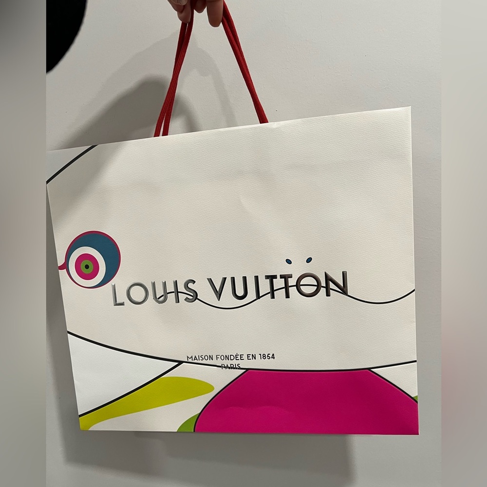 Louis Vuitton x Murakami 2025 shopping bag